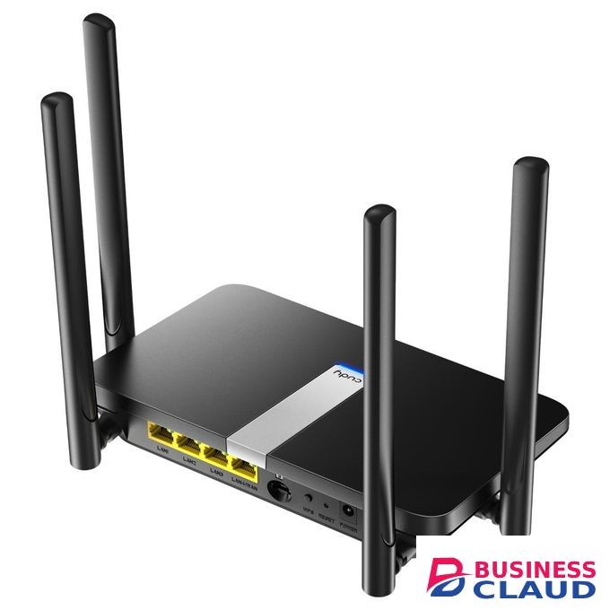 cudy LT500 Dual-Band 4G WiFi Router – AC1200 (867+300Mbps), Cat 4 LTE, Nano SIM, 4 Ethernet Ports, VPN,Mesh, Cloud App – For Home, Office, RV, Surveillance Setup
