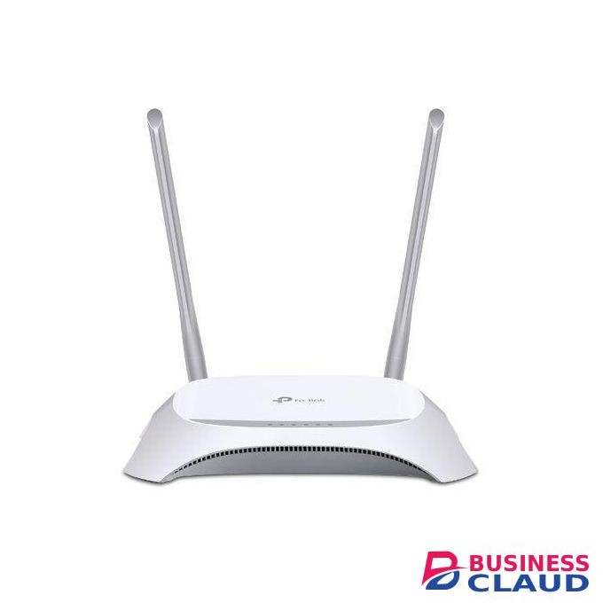 TP Link TL-MR3420 3G/4G Wireless N Router, 300Mbps Speed, 1 USB 2.0 Port for LTE/HSPA+/HSUPA/HSDPA/UMTS/EVDO USB Modem 1 10/100Mbps WAN Port, 4 10/100Mbps LAN Ports