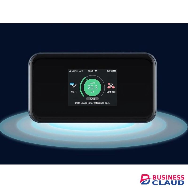 ZTE MU5002 5G WiFi 6 Pro Portable Hotspot Router – Universal, Unlocked for All SIM Cards, CAT22 Gigabit Speed, 4500mAh Removable Battery, Touch Screen Display, Faiba Ready, On-the-Go Internet for Up to 32 Users