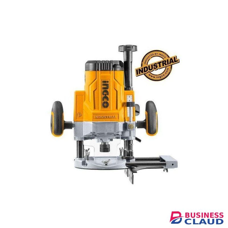 Ingco Electric Handheld Router Tool For Woodworking,2200W Wood Router, Precise Variable Milling Depth Plunge RouterTrimmer,