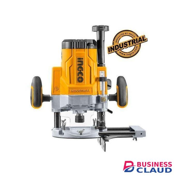 Ingco Electric Handheld Router Tool For Woodworking,2200W Wood Router, Precise Variable Milling Depth Plunge RouterTrimmer,