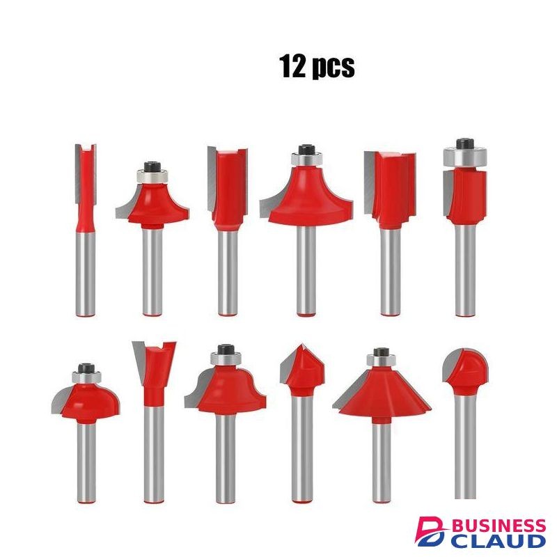 High quality commercial quality set of Carbide Wooden router bits