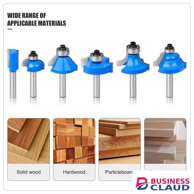 High Quality 35 Pieces Tungsten Carbide Tipped Router Bit Set 8mm Shank For Woodworking Beginners With Aluminum Alloy Storage Box