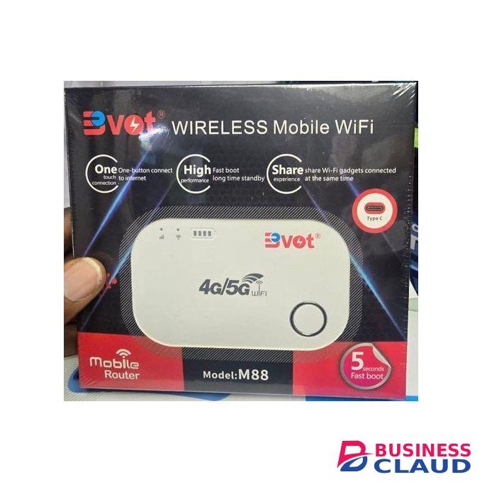 BVOT M88 4G Pocket WiFi Hotspot for Outdoor and Indoor Connectivity