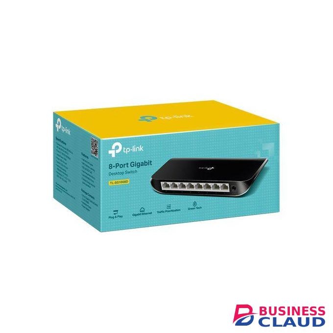 TP Link TL-SG1008D 8-Port Gigabit Desktop Switch