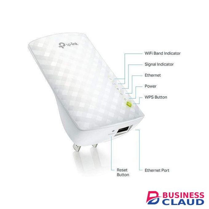 TPLink 750Mbps Wi-Fi Extender With Both 2.4GHz And 5GHz