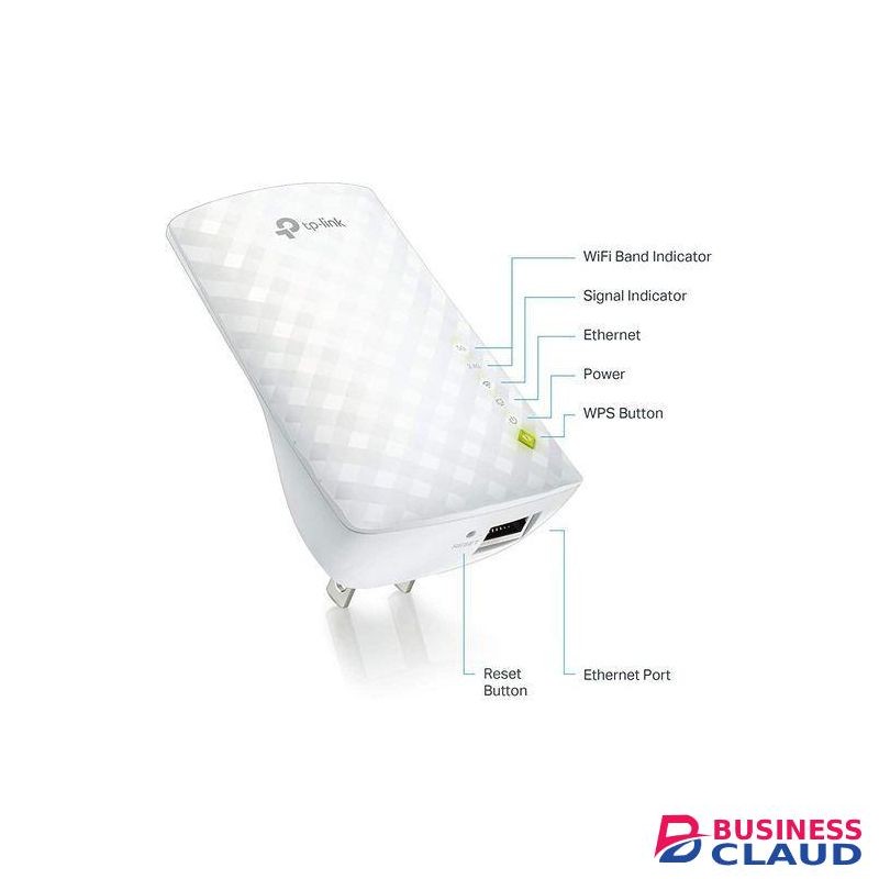 TPLink 750Mbps Wi-Fi Extender With Both 2.4GHz And 5GHz
