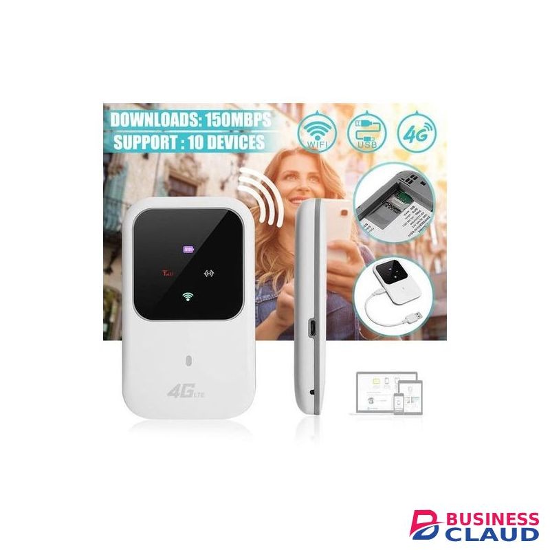 4G Portable WIFI-mifi Supports All Networks