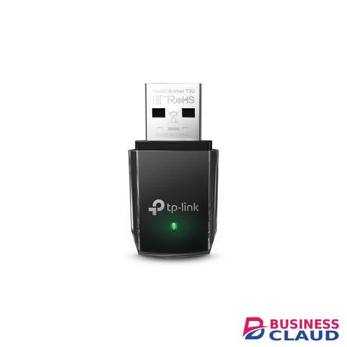 TP Link ARCHER T3U, AC1300 Mini Wireless MU-MIMO USB Adapter - Black
