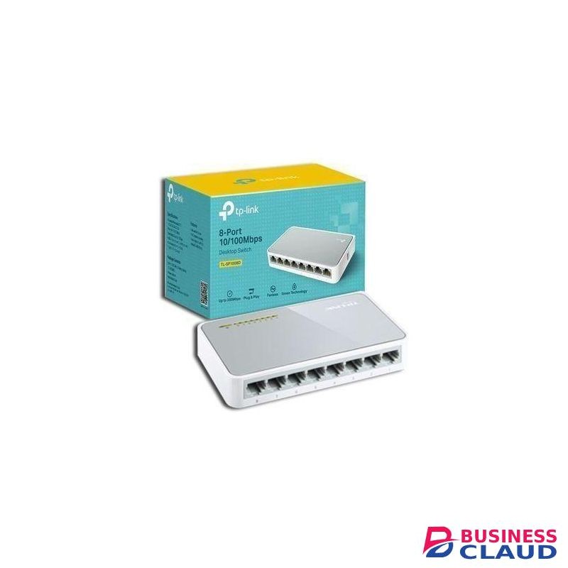 TPLink 8-Port 10/100 Mbps Mini Desktop Switch