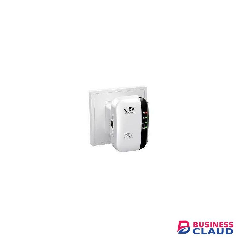 Wireless WiFi Extender, Range Repeater with 300 Mbps Access Point, 2.4GHz AP High Speed Signal Booster