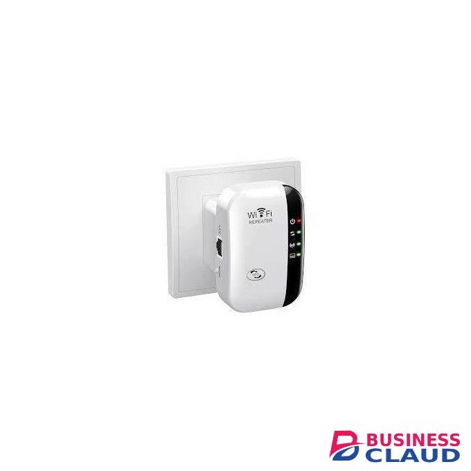 Wireless WiFi Extender, Range Repeater with 300 Mbps Access Point, 2.4GHz AP High Speed Signal Booster