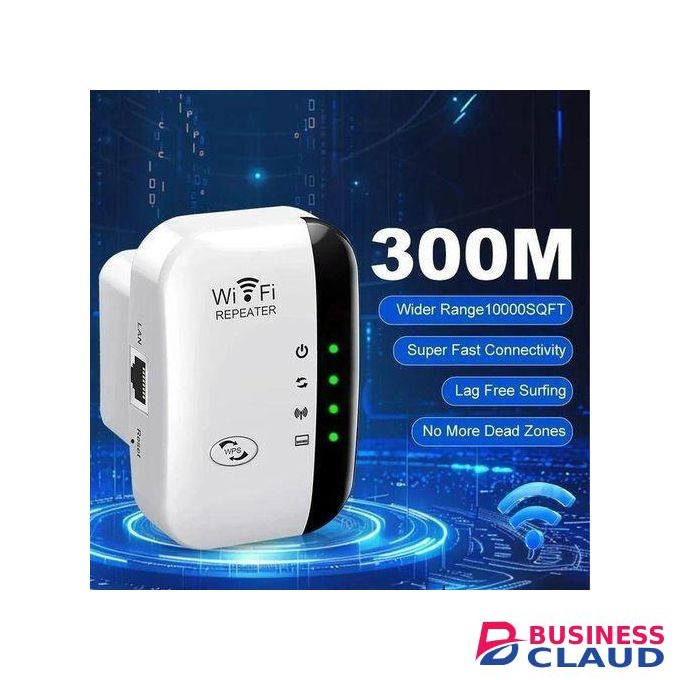 300Mbps Wireless WiFi Repeater WiFi Range Extender Wireless 4 Status Light Internet Repeater Long Range Amplifier