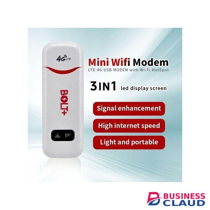 Bolt LTE 4G USB Modem With WiFi Hotspot