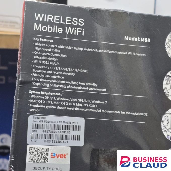 BVOT Universal 4G/5G Pocket Wifi Mifi – Portable Mobile Hotspot For Seamless Internet Access On The Go