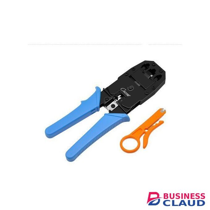 Professional RJ45 RJ11 RJ12 LAN Network Crimping Tool, UTP LAN Cable Tester and Portable Cable Wire Stripper