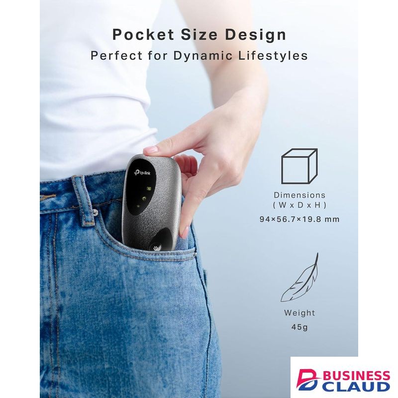TP Link 4G LTE Mobile Wi-Fi, Portable Travel WiFi, High Global Compatibility, (TL-M7000)