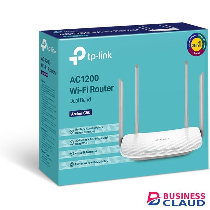 TP-Link Archer C50 AC1200 – Elegant, High-Performance Wi-Fi for Modern Living