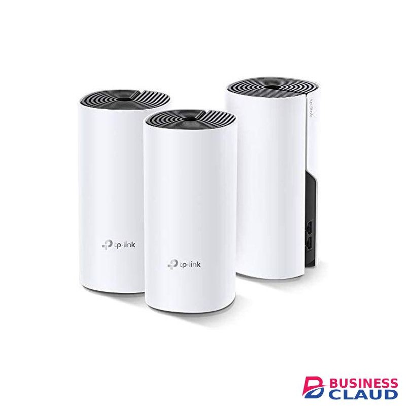 TP-Link Deco M4 Gigabit Advanced Whole Home Mesh Wi-Fi System, White, AC1200, Set Of 3