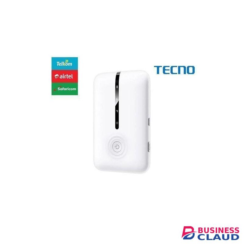 Tecno TR109C 4G LTE MIFI - 150Mbps portable wireless hotspot (Supports 8 users), can use with any network line(safaricom,airtel,telcom)