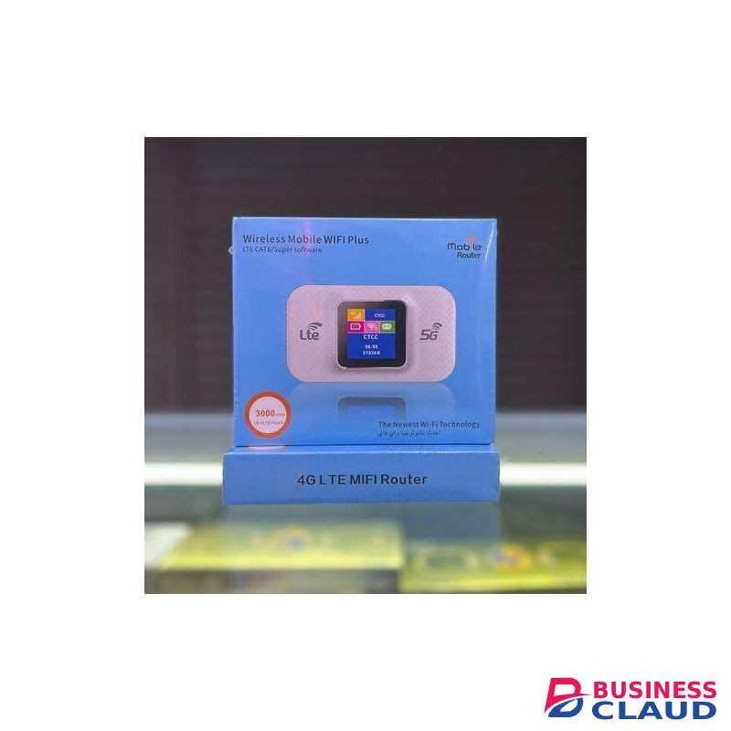 5G 4G LTE Mobile WiFi Portable WiFi Hotspot 150Mbps MiFi With SIM Card Slot - 300 Mbps Battery 3000 MAh