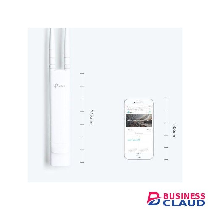TP Link EAP110-Outdoor V3, Omada N300 Wireless Outdoor Access Point, WiFi Coverage up to 200 meters