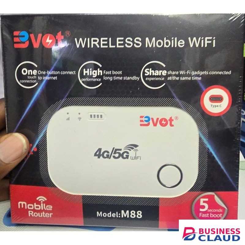 BVOT M88 Wireless Internet Hotspot – Compact and Portable with SIM Card Support