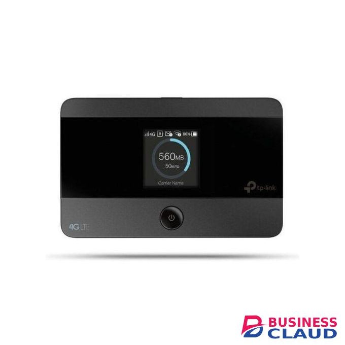 TP Link M7350 4G LTE MiFi, Portable Travel Wi-Fi, SD Card Slot, Unlocked Mobile Wi-Fi Hotspot, 8 Hours Long Lasting Battery, Easy tpMiFi App Management - Black