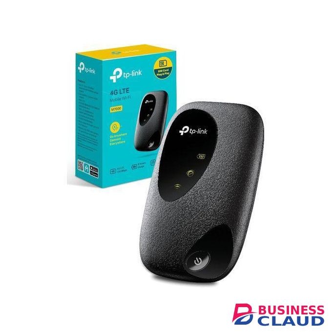 TP Link M7000 4G+ MiFi, Portable Travel WiFi, Low Cost Unlocked LTE-Advanced Cat4 Mobile WiFi Hotspot Dongle, SIM Card Slot, Caravan WiFi, High Global Compatibility, Easy App Management