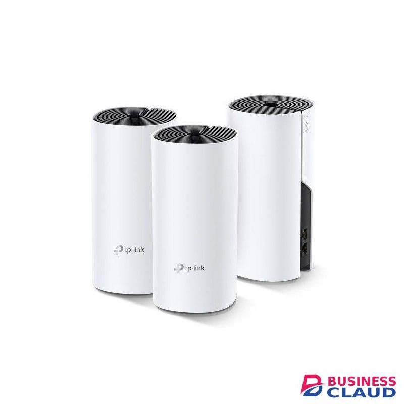 TP Link Deco M4 Whole Home Mesh Wi-Fi System, Up to 4000 sq ft Coverage, Qualcomm CPU, Dual-Band AC1200 with Gigabit Ports, Parent Control, Pack of 3
