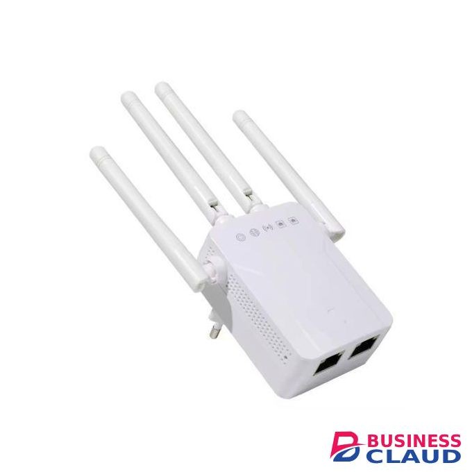 TP-Link Share this product White British-style socket plug 300Mbps wireless network repeater 2.4G wireless network amplifier, suitable for home/office remote network extender with 4 remote capability