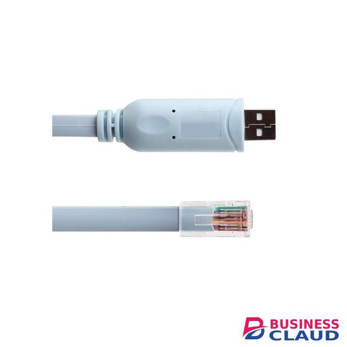 USB To RS232 Serial To RJ45 CAT5 Console Adapter Cable For Cisco Routers FTDI