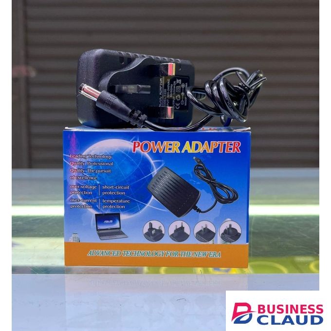 Universal 12V Power Adapter – 2A DC Charger For CCTV Cameras, Routers, And LED Lights