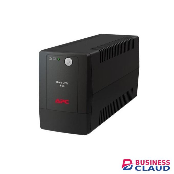 Apc Back-UPS 650VA, Automatic Voltage Regulation, 4 Outlets with Battery Backup & Surge Protection, LED Indicators, Audible Alarms – Ideal for PCs, Routers, CCTV, POS Systems