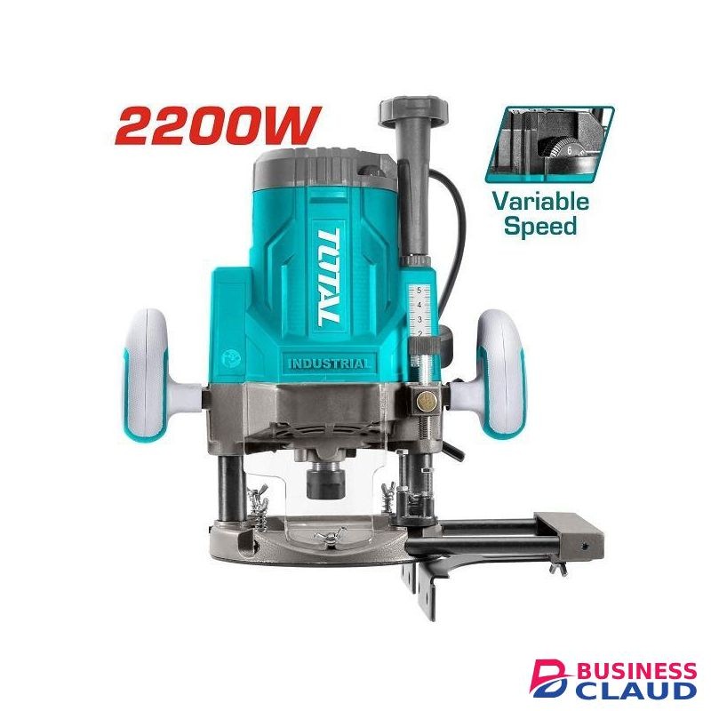 TOTAL 12mm Electric Router – ½inch, 2200W- TR111226
