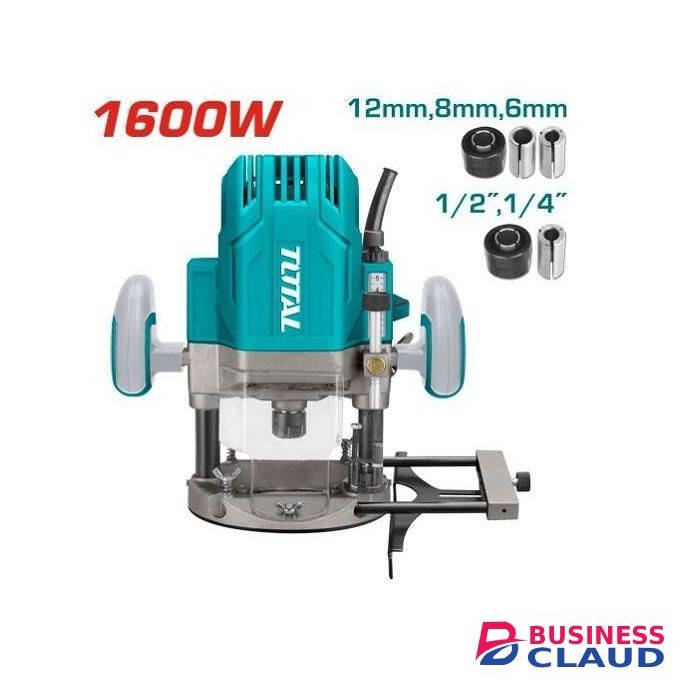 TOTAL 12mm Electric Router – ½inch, 1600W- TR111216