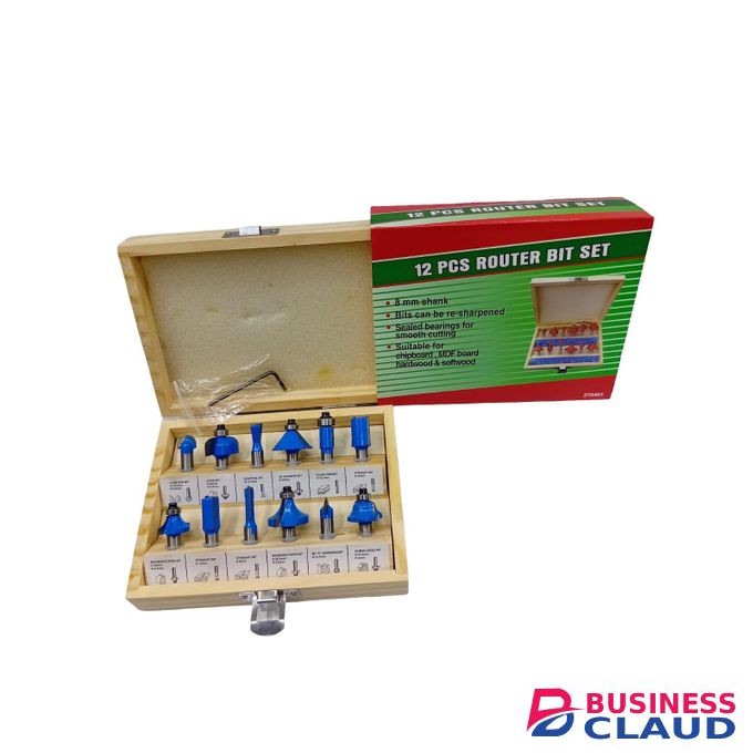 Shank 12pcs Router set