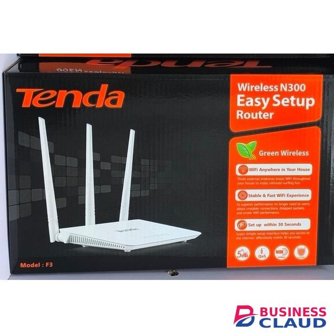 tenda High-Speed WiFi Router With Wide Coverage & Easy Setup"