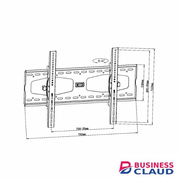 Skill Tech SH-63T Tilt Tv Wall Mount For 32 Inch-85 Inch