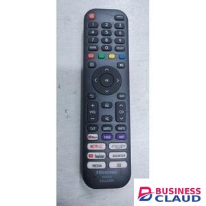 Hisense Smart TV Remote Replacement – Universal Remote, Black
