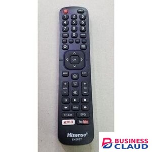Hisense Smart TV Remote Replacement – Universal Remote, Black