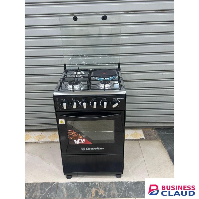 BJS 50×55 3+1 standing cooker with electric oven cooker
