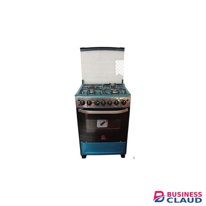 Eurochef 60*60, 3 Gas Jet Burners + 1 Hot Plate, Rotisserie & Electric Oven Free Standing Cooker