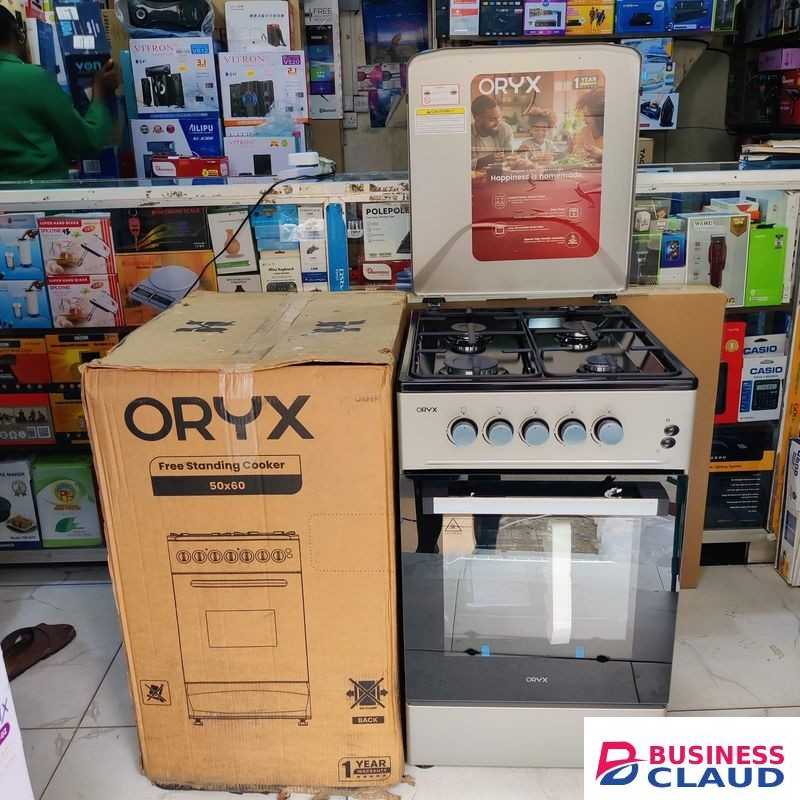 Oryx (Formerly Mika) 50 X 60, FULL GAS Free Standing Cooker + GAS OVEN