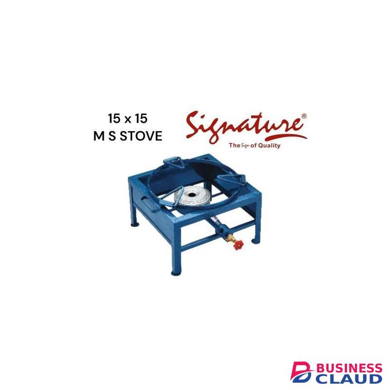 15 X 15 Single Burner MS Square Gas Stove