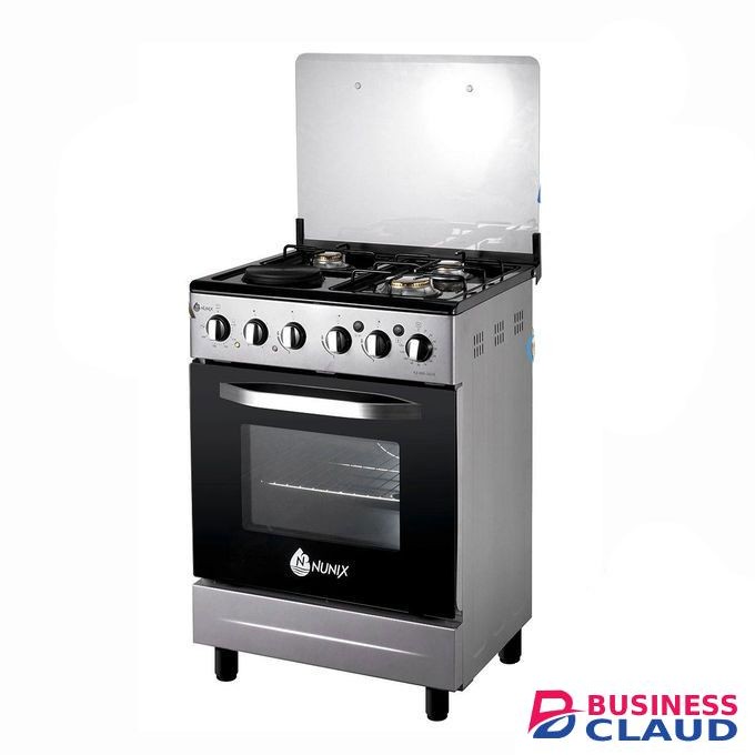 Nunix 60x60 Free Standing Cooker With Electric Oven