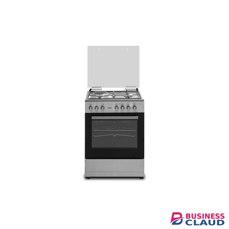 VON 60 X 55, 3 Gas+1 Rapid Hot Plate Standing Cooker + Electric Oven