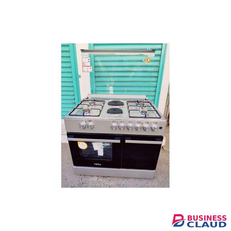 VON 60*90 4+2 Cooker With Gas Compartment 2 Electric Hotplate And 4 Gas Standing Cooker