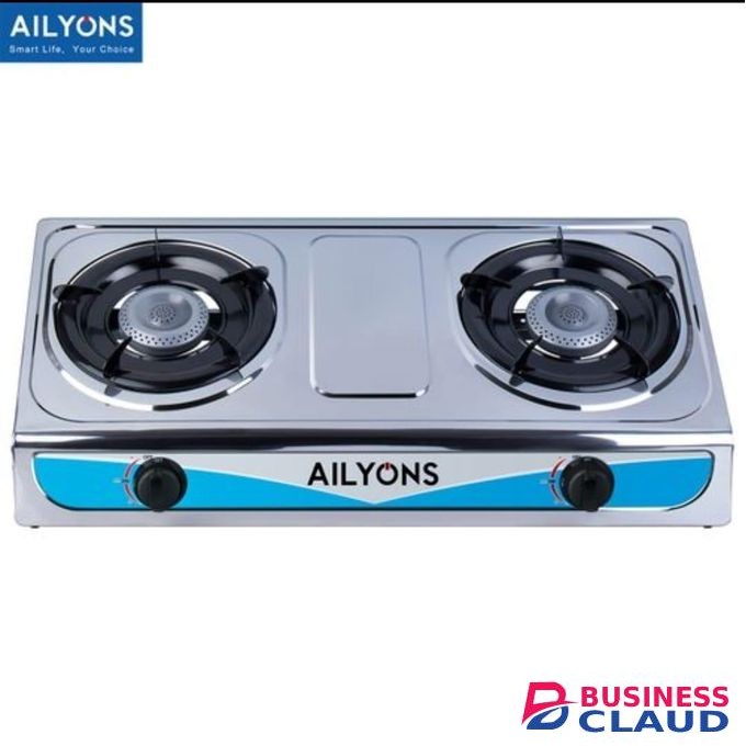 AILYONS Stainless steel Tabletop Two-Burner Cooker