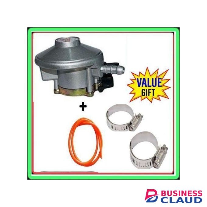 Cosco 13Kg Universal Gas Regulator + Clipps + FREE Gas Pipe.